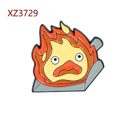 Calcifer Enamel Pin 4