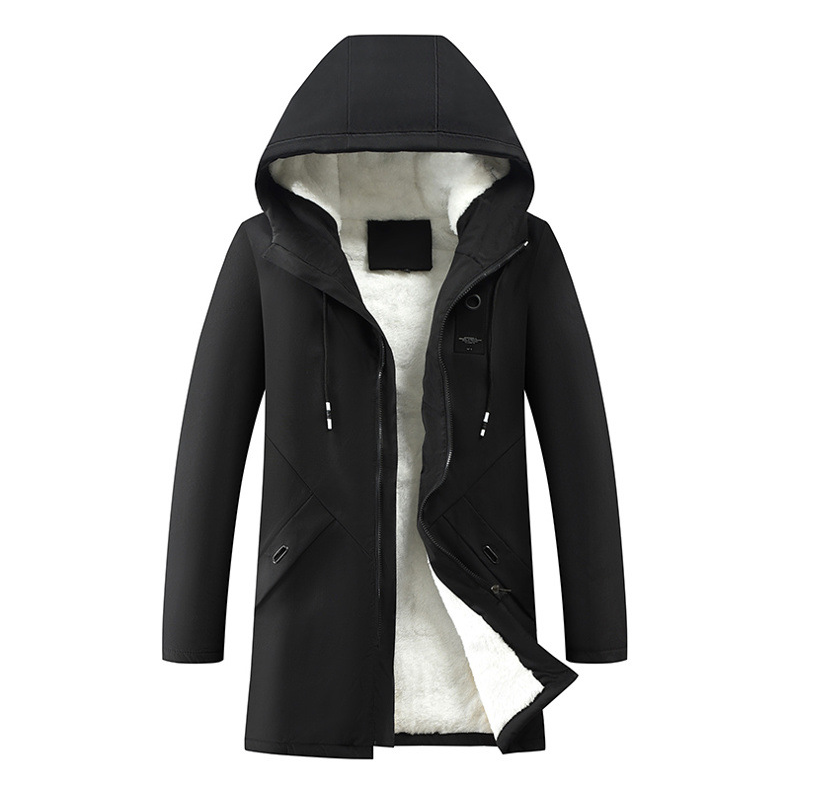 Hooded Cotton Coat Detail