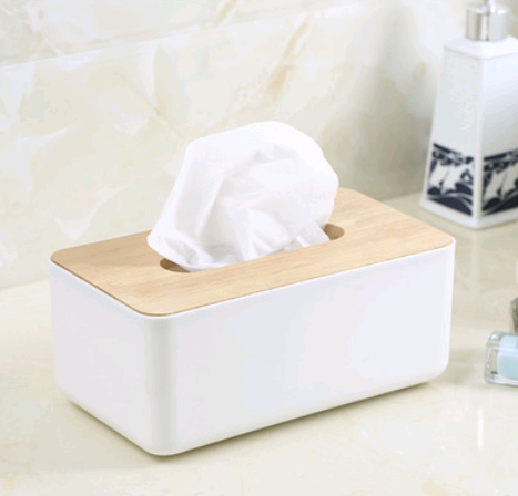 Original Color Oak Tissue Box Image 2