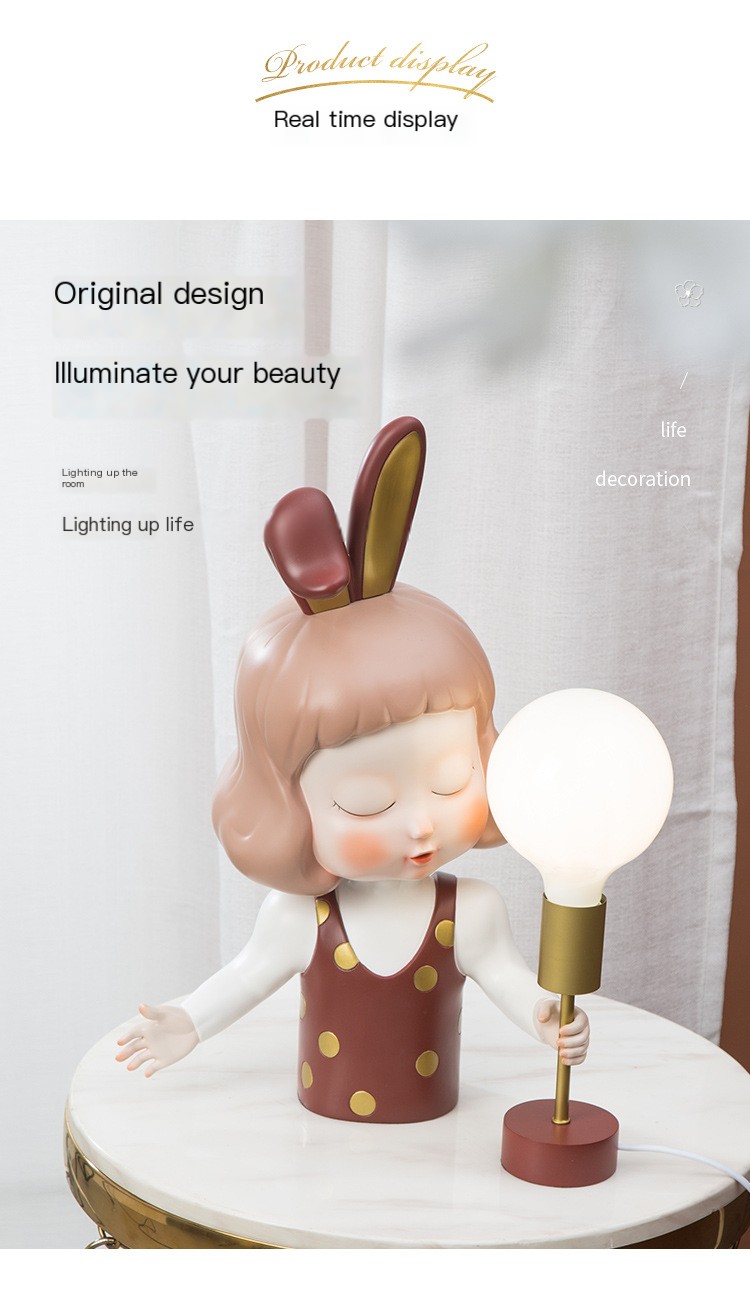 Cute Rabbit Lamp 4