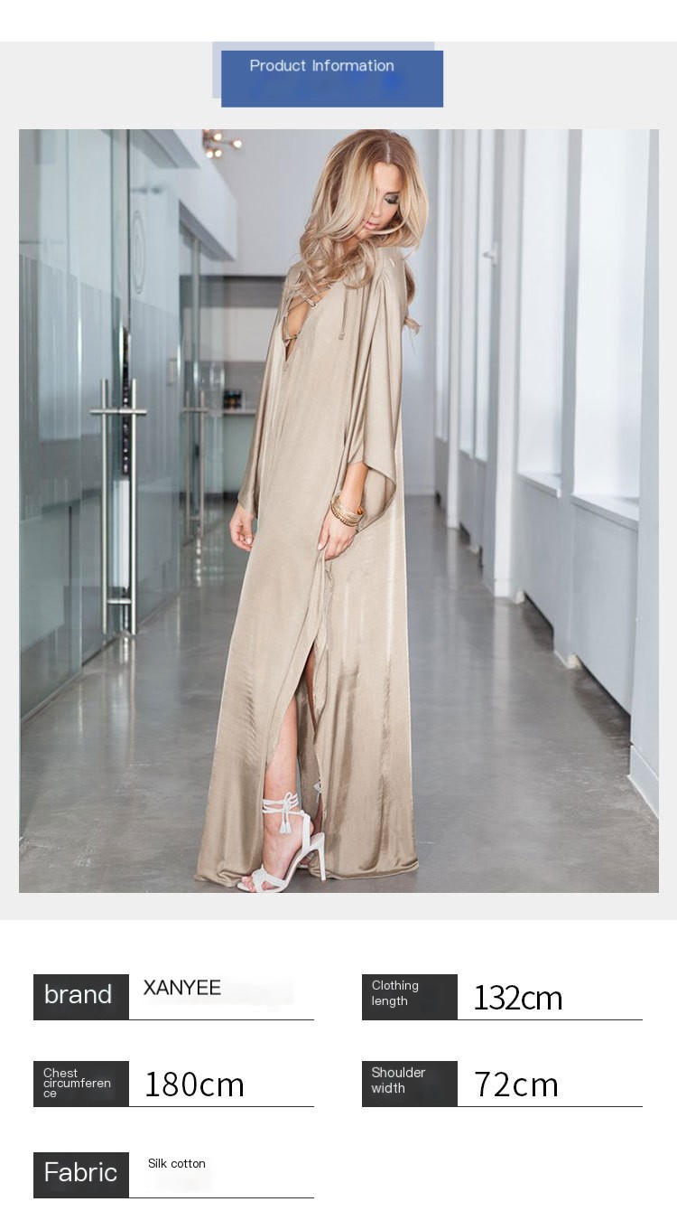 Satin Maxi Dress