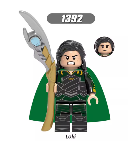 Superhero Building Block Figure 1