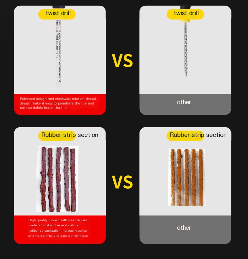Tire Repair Kit Components