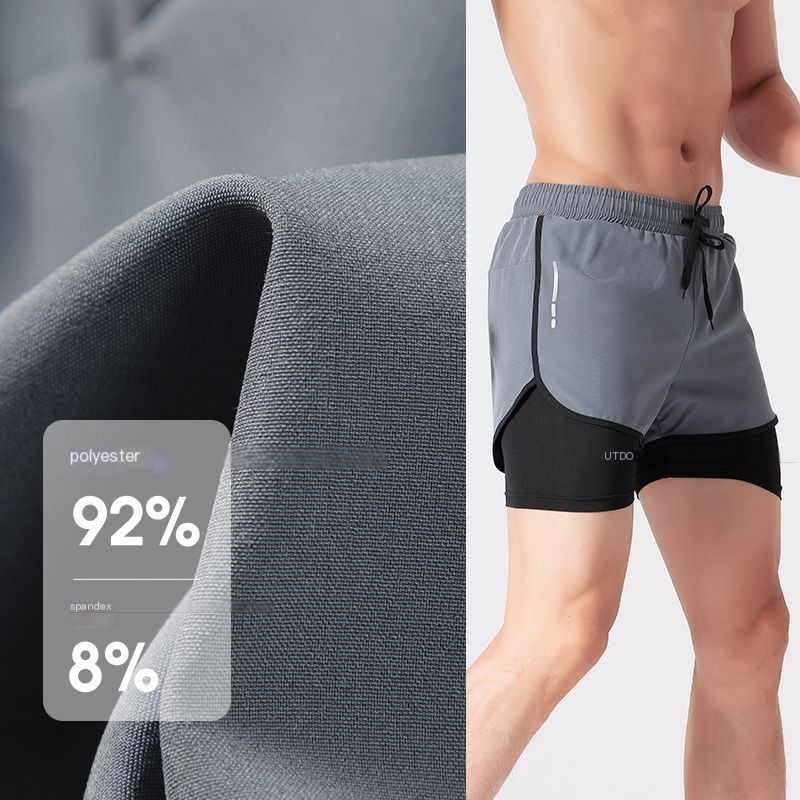 Fake Two-piece Running Shorts 6