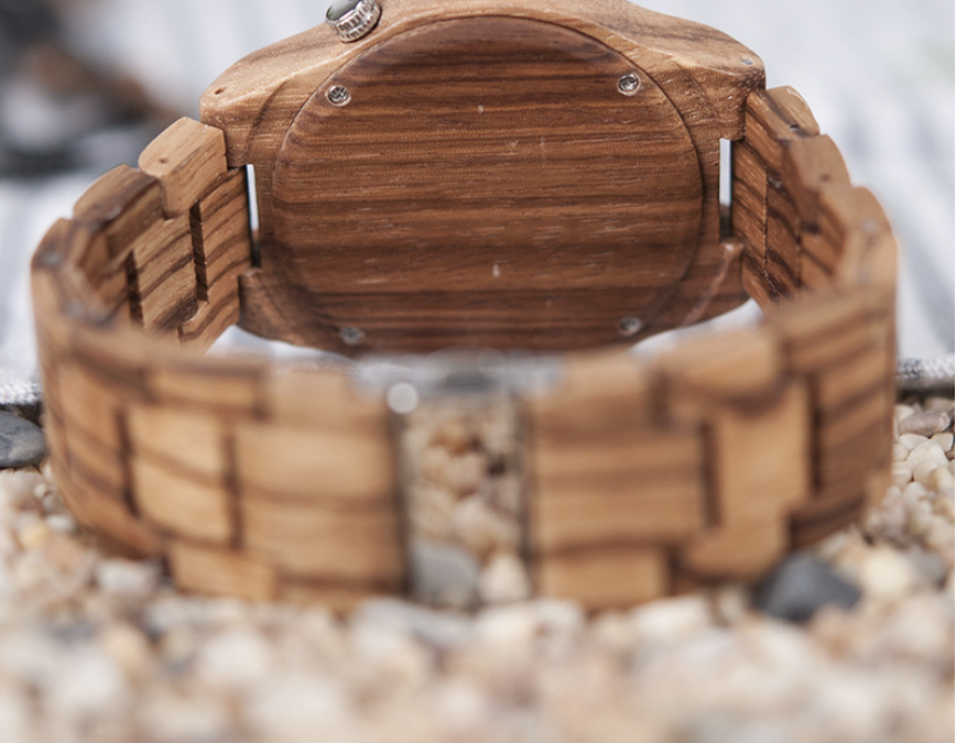BOBO Bird Wooden Watch Side View