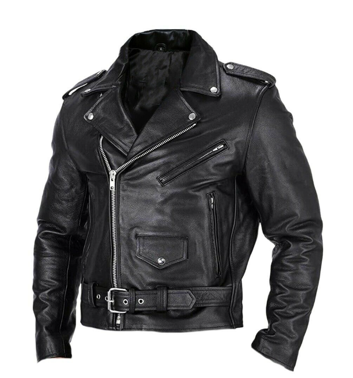 Men's Biker Jacket Image 4