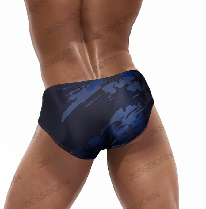 Men's Printed Swim Briefs 3