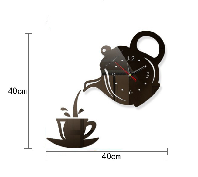 3D Acrylic Wall Clock