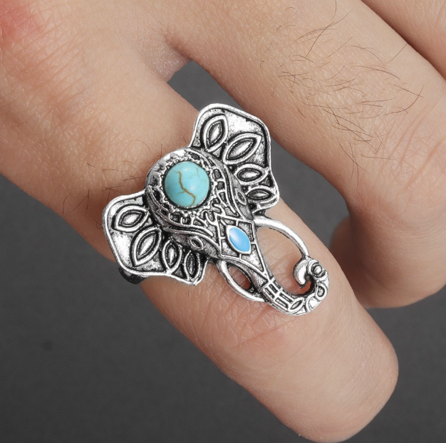 Elephant Head Ring Image 2
