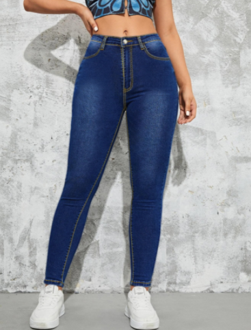 High Waist Skinny Jeans