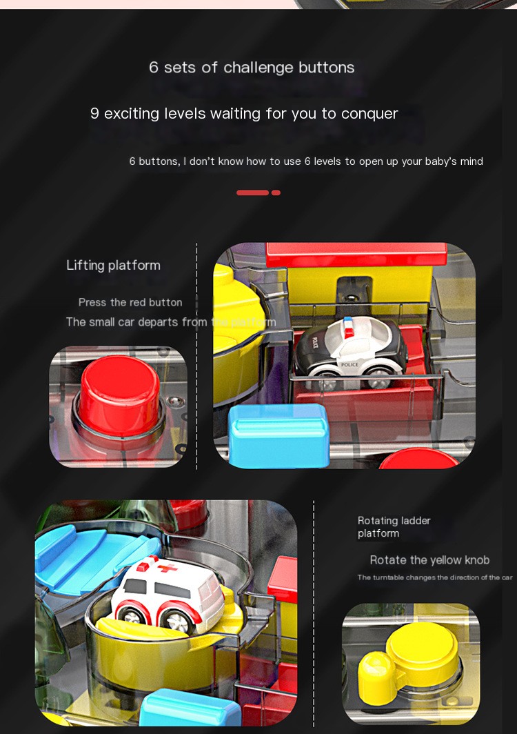 Tosiqi Children's Toy Car Adventure - Image 2