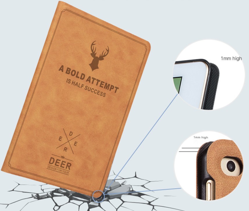 Retro Reindeer iPad Case 4
