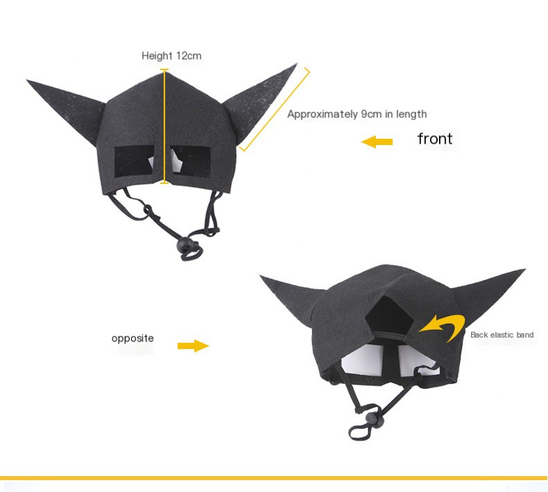 Halloween Pet Mask Bat Wings Corset 2