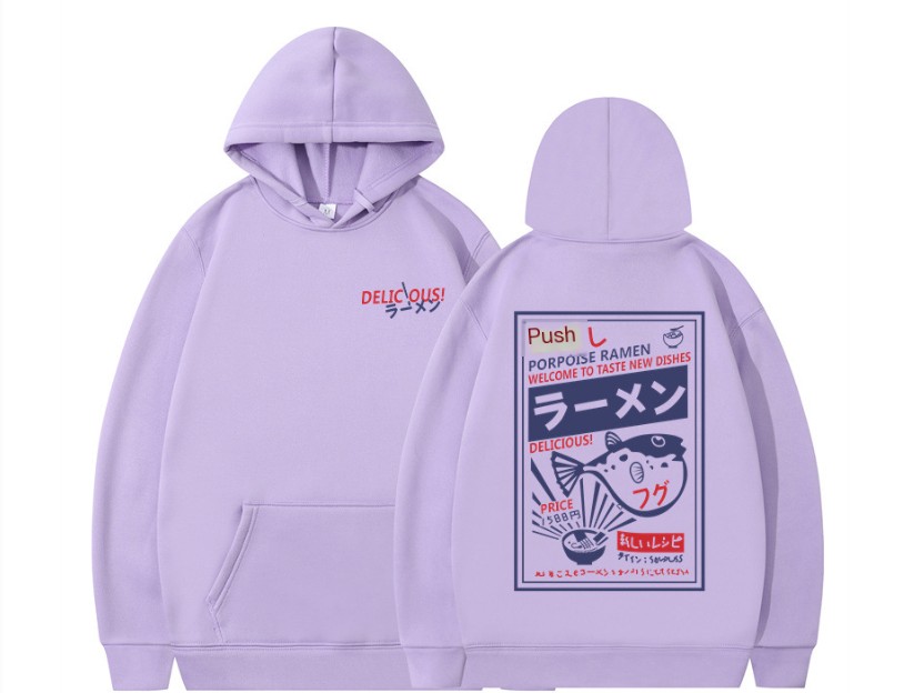 Cartoon Print Hoodie 3