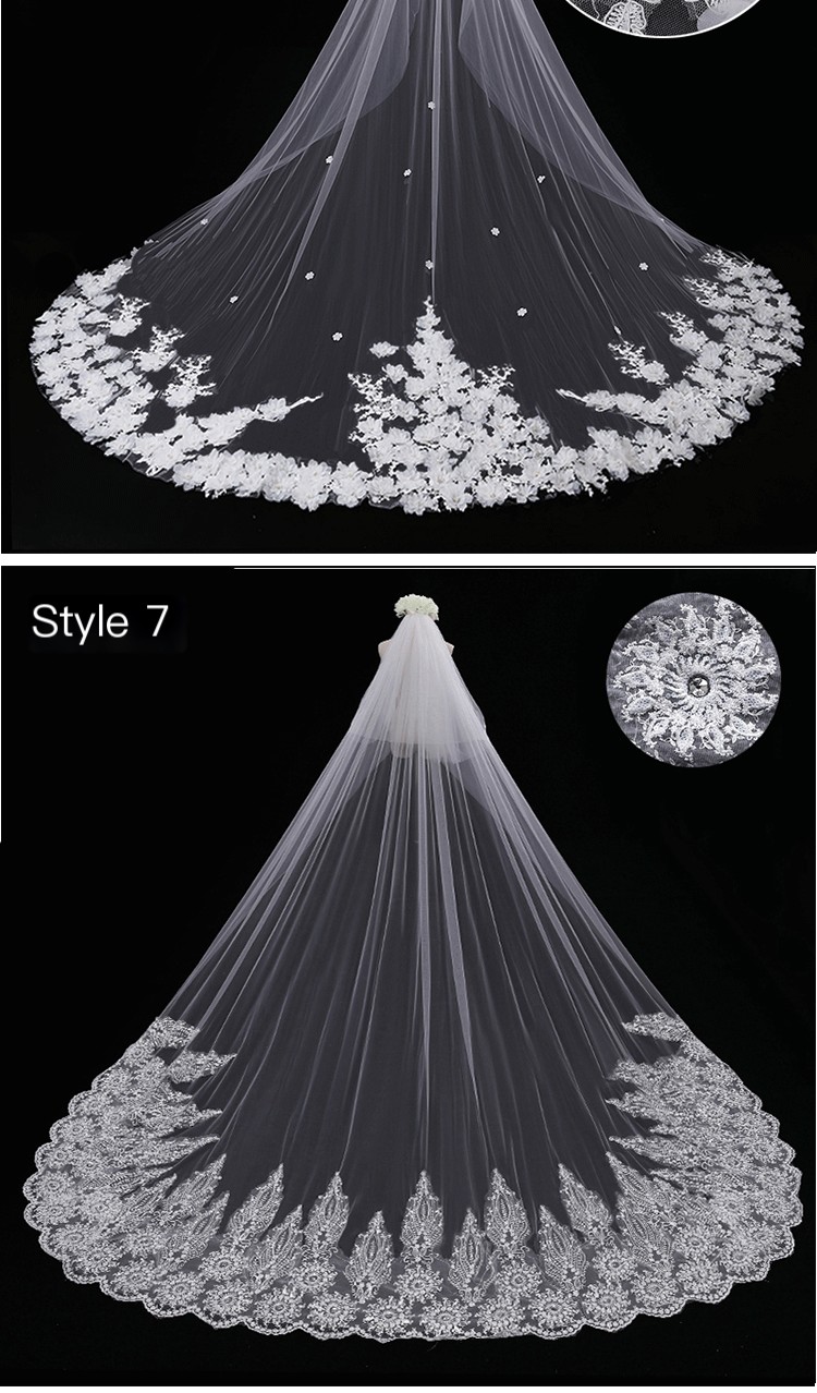Voile de mariée Style 2