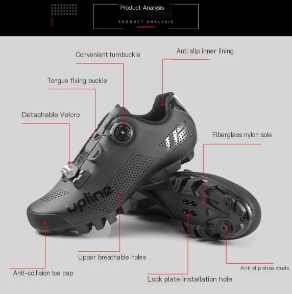 Upline Cycling Shoes 1