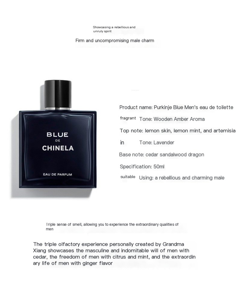 Azure Men's Perfume Bottle