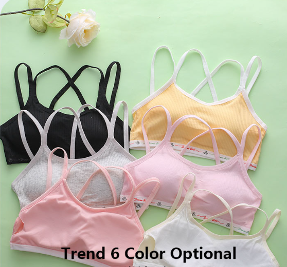 Girls Bra without Underwire - Cartoon Design