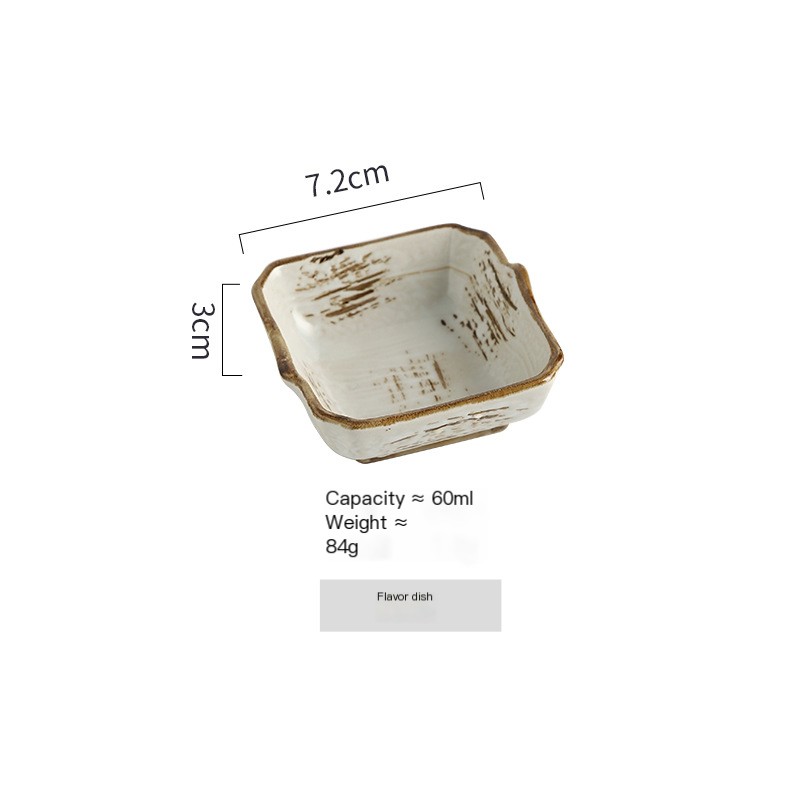 Painted Quaint Canteen Ceramic Rice Bowl