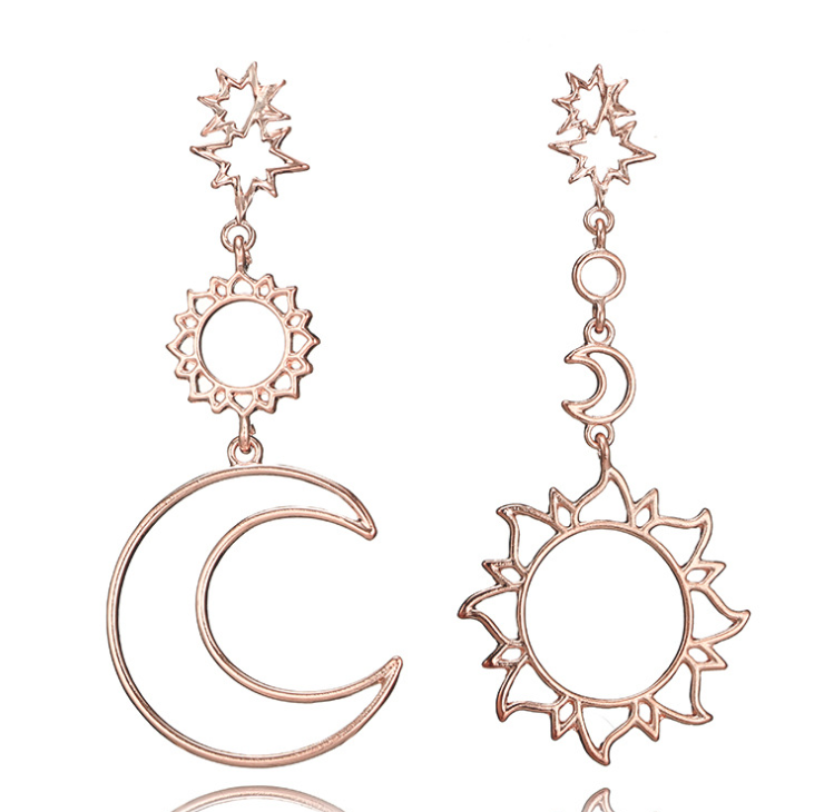 Sun and Moon Earrings 3