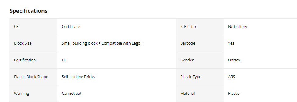 Transforming Robot Building Block Set