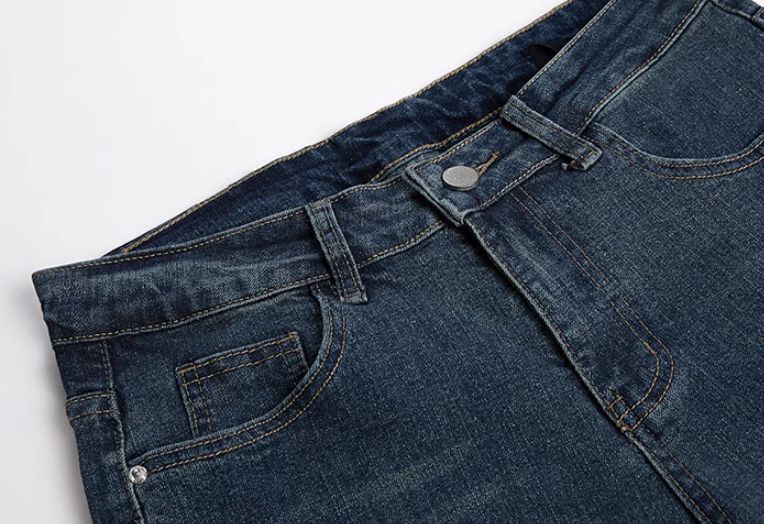 Ankle Jeans Close Up