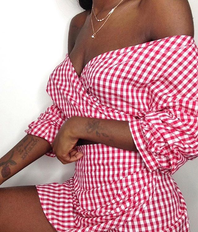 Chiffon Checkered Set - Image 2