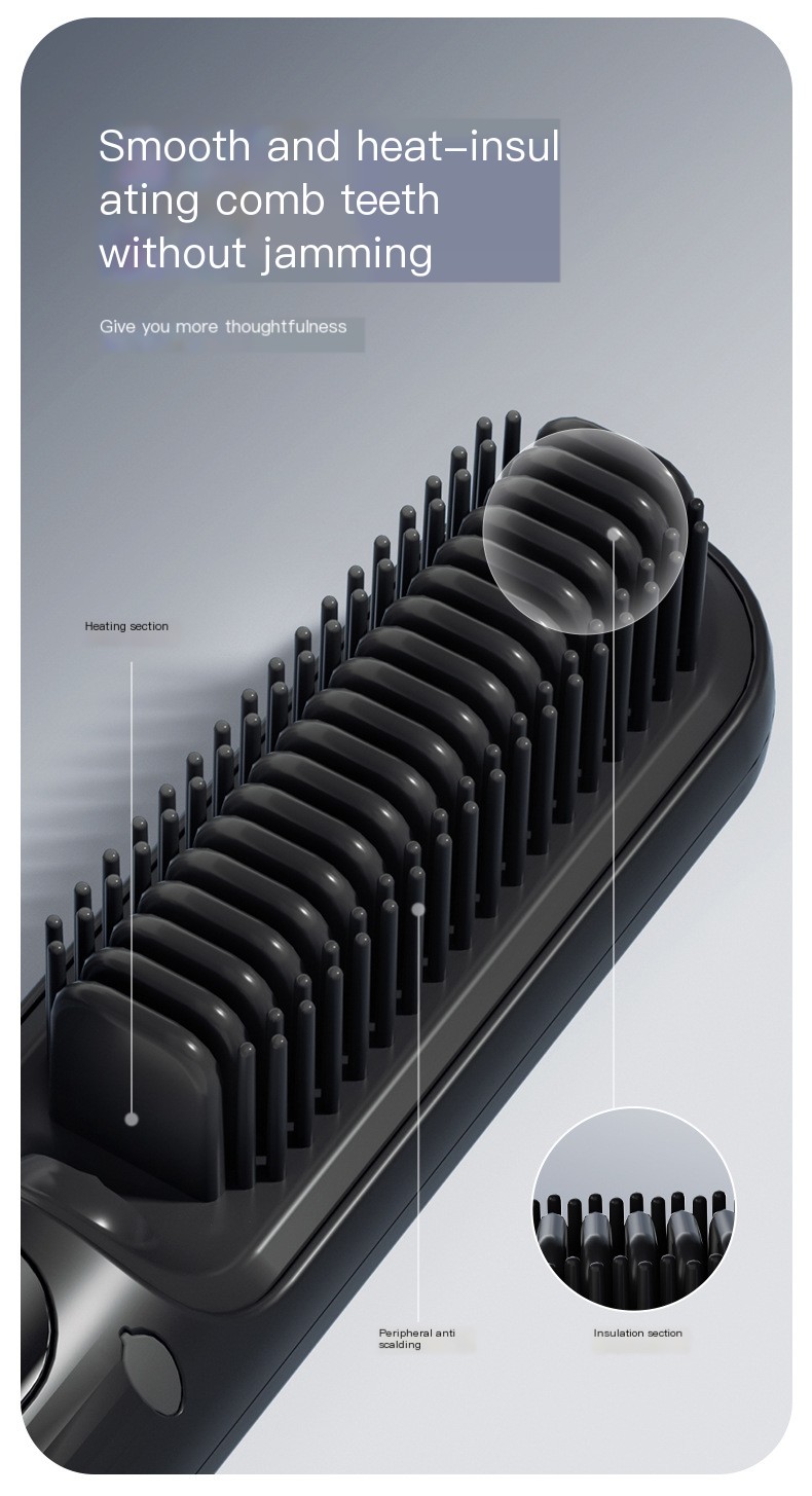 Ionic Hair Straightener Brush Image 7