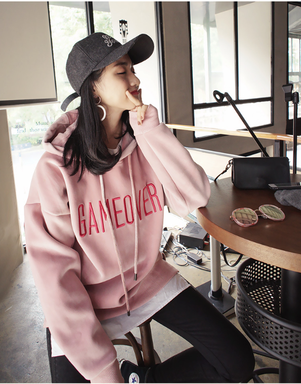 Embroidered Hoodie Image 6