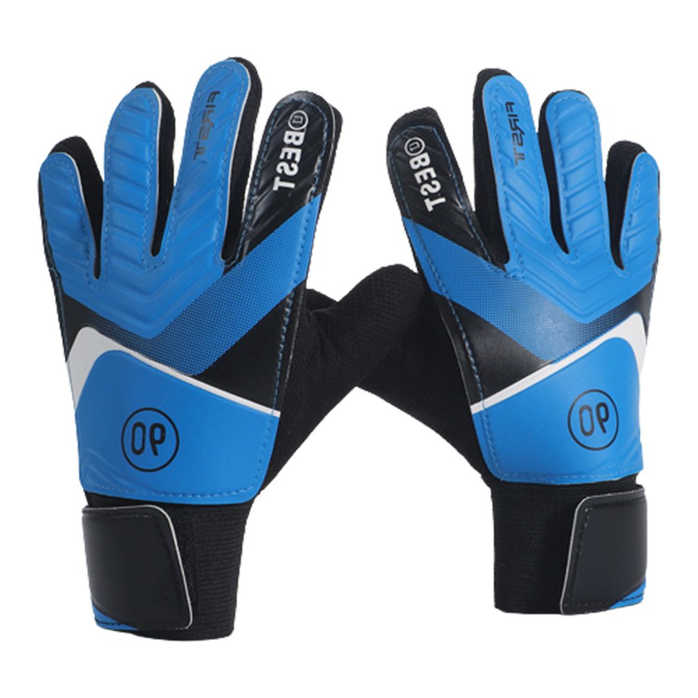 Children's football goalkeeper wear-resistant latex anti-slip gloves image