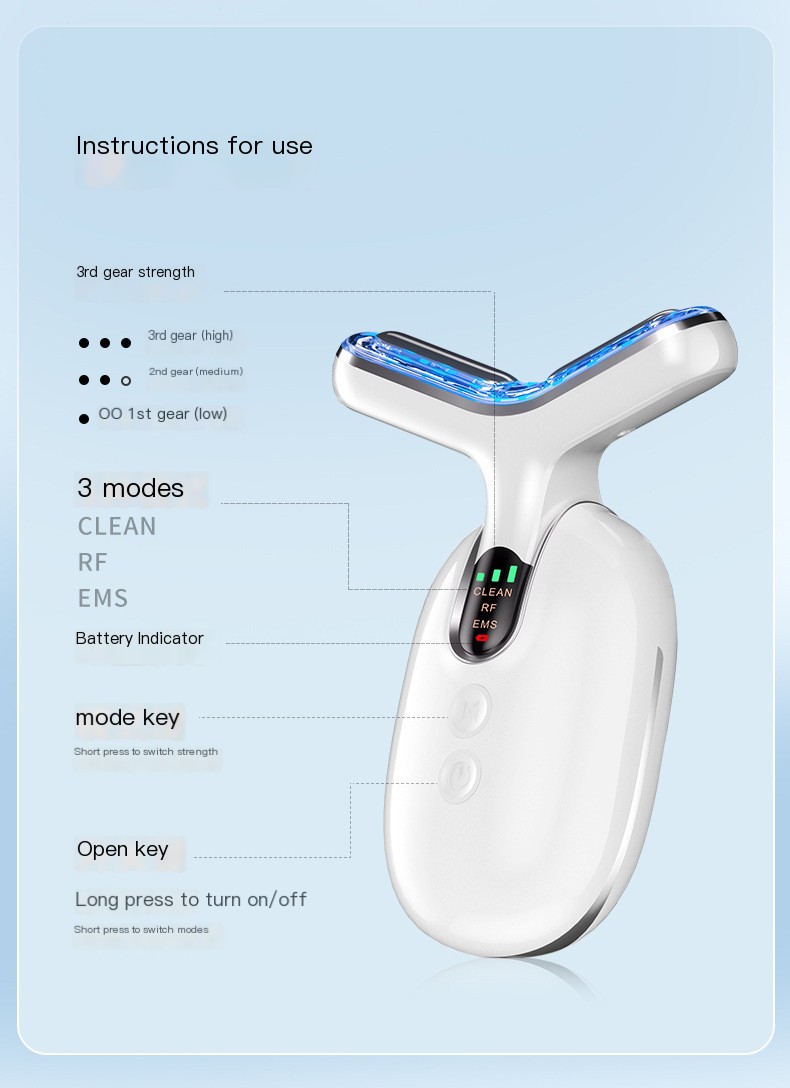 EMS Microcurrent Neck Massager Image 14