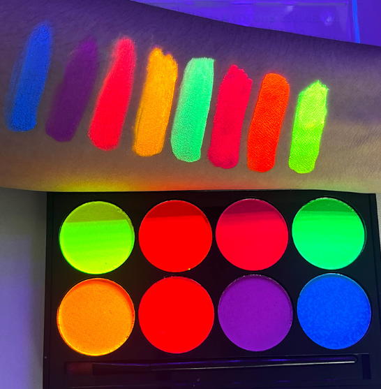Fluorescent Body Paint 4