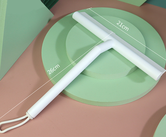 Silicone Squeegee in Use