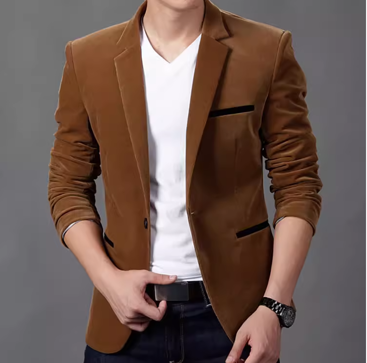 Corduroy Blazer in Action