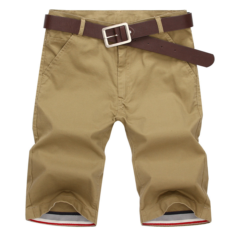 Men's Casual Cotton-Linen Shorts
