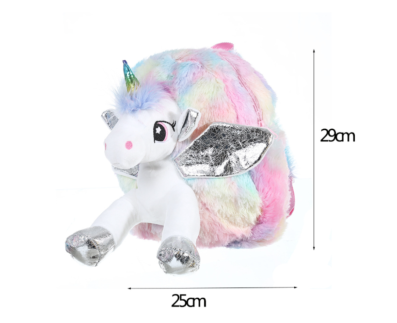Plush Unicorn Backpack