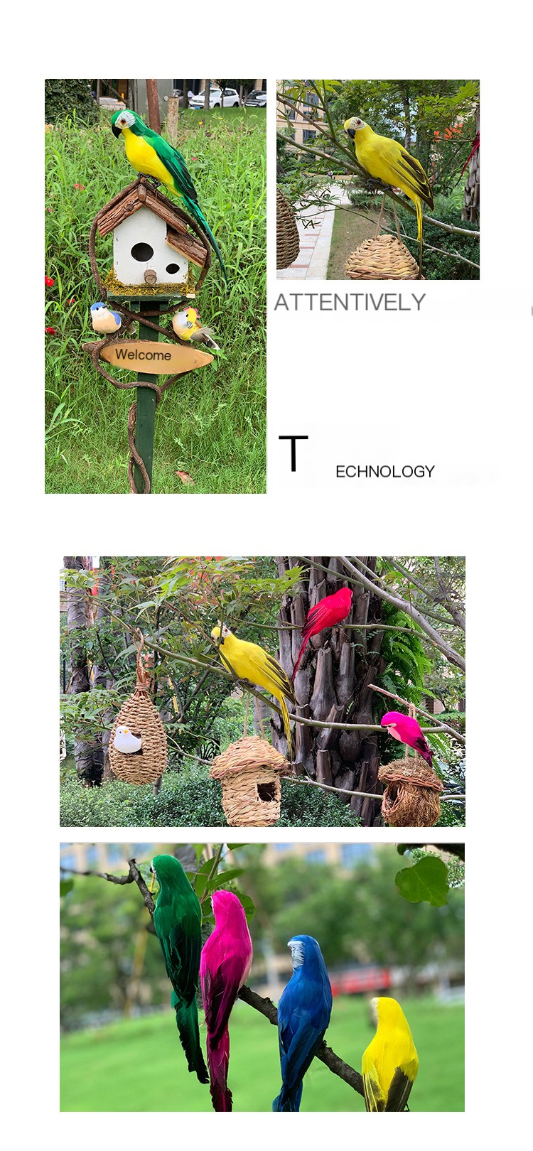 Parrot Garden Decoration 2