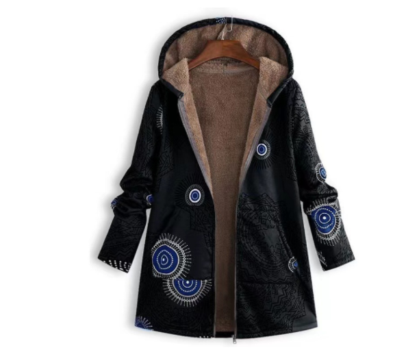 Hooded Fleece Jacket Image 3
