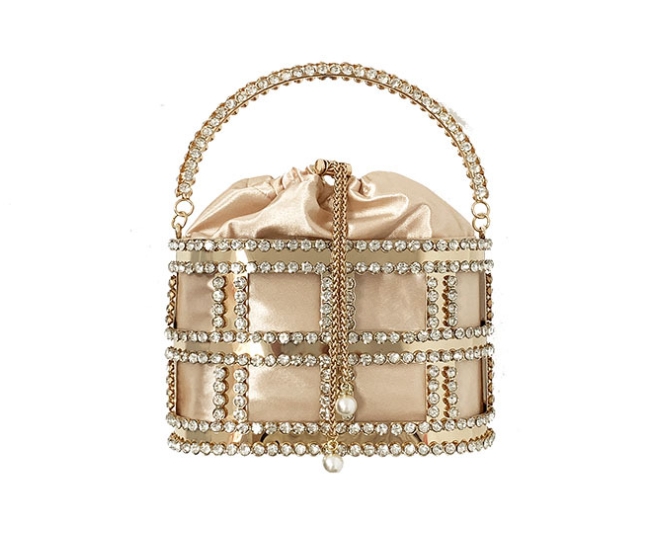 Diamond-encrusted Rhinestone Evening Bag Image 2