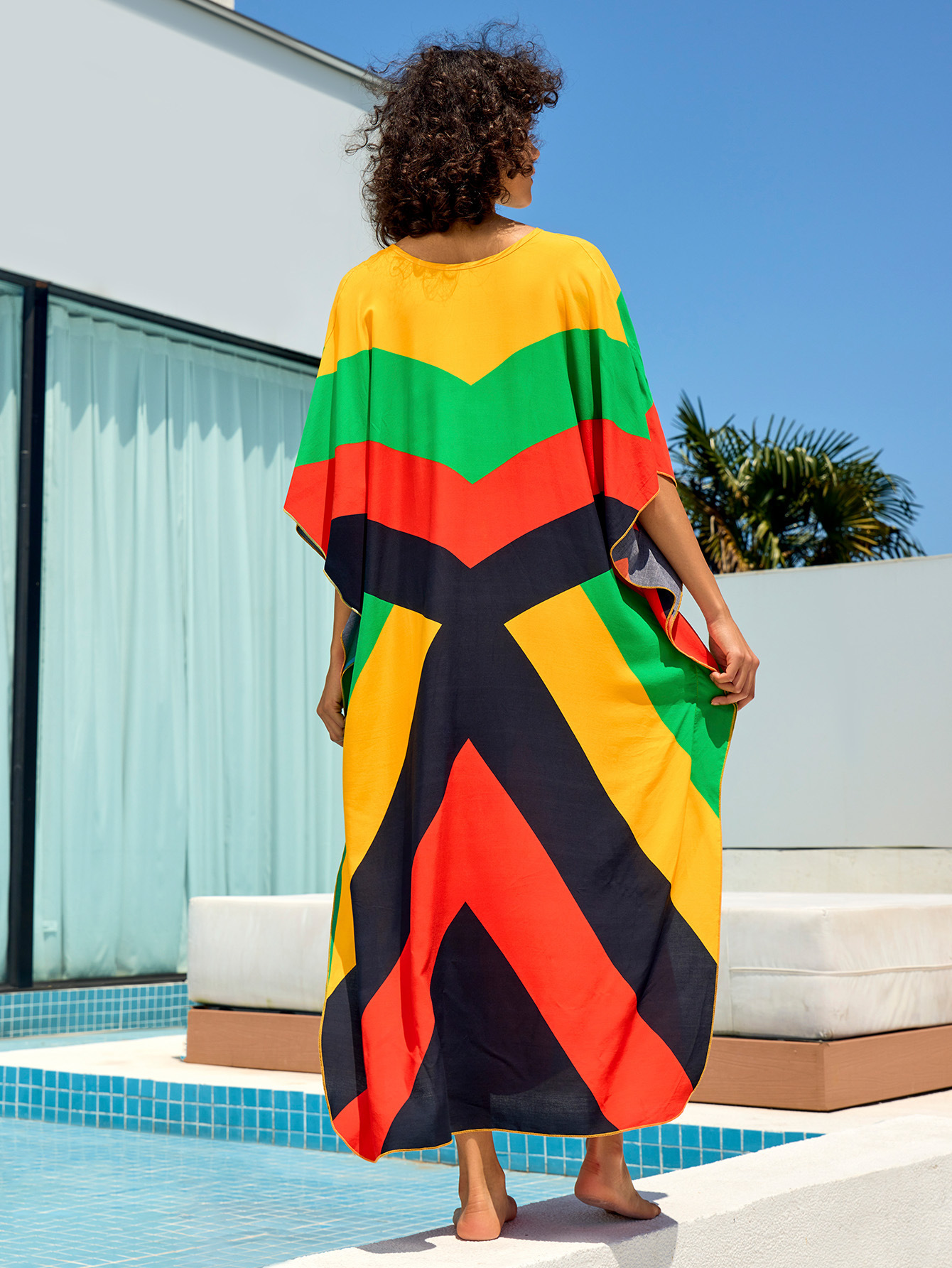 Color-Blocked Dress Image 6