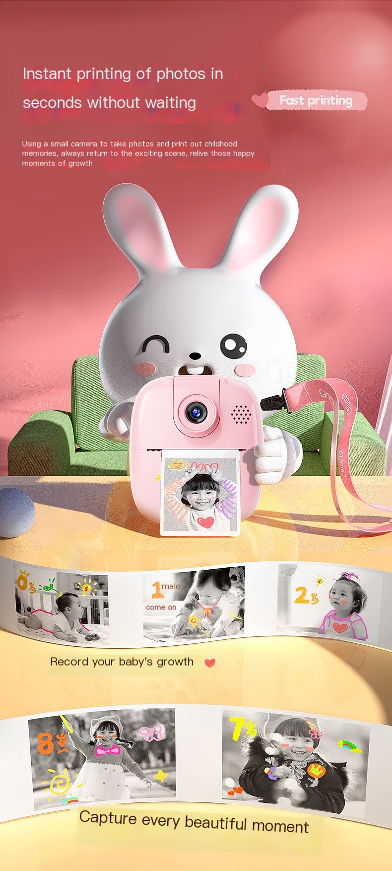 Thermal Print Camera