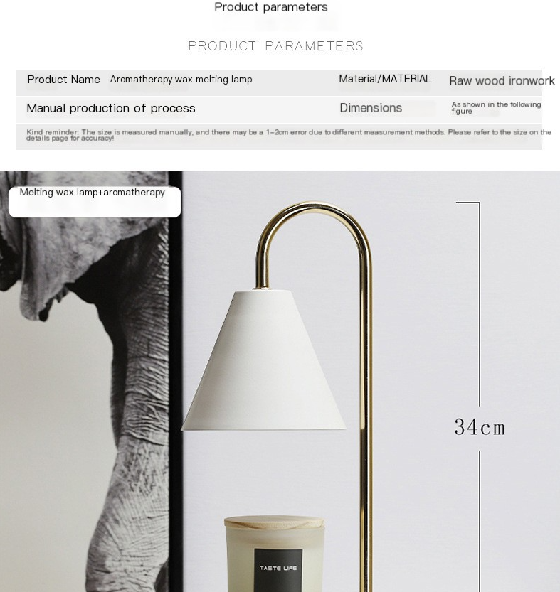 Aromatherapy Wax Lamp Design