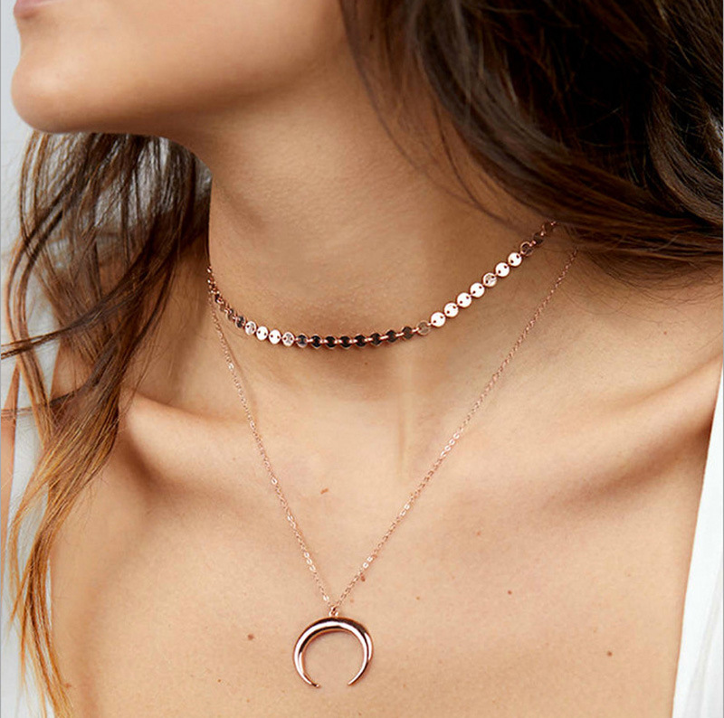 Meniscus Necklace Image 1