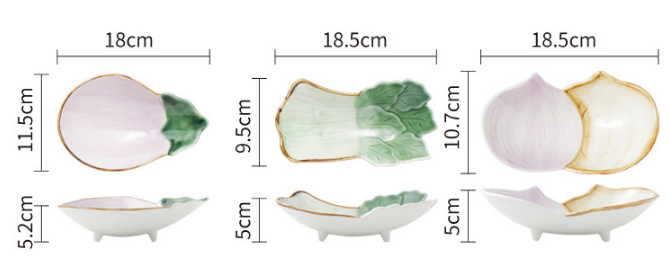 Ceramic Snack Plate 4