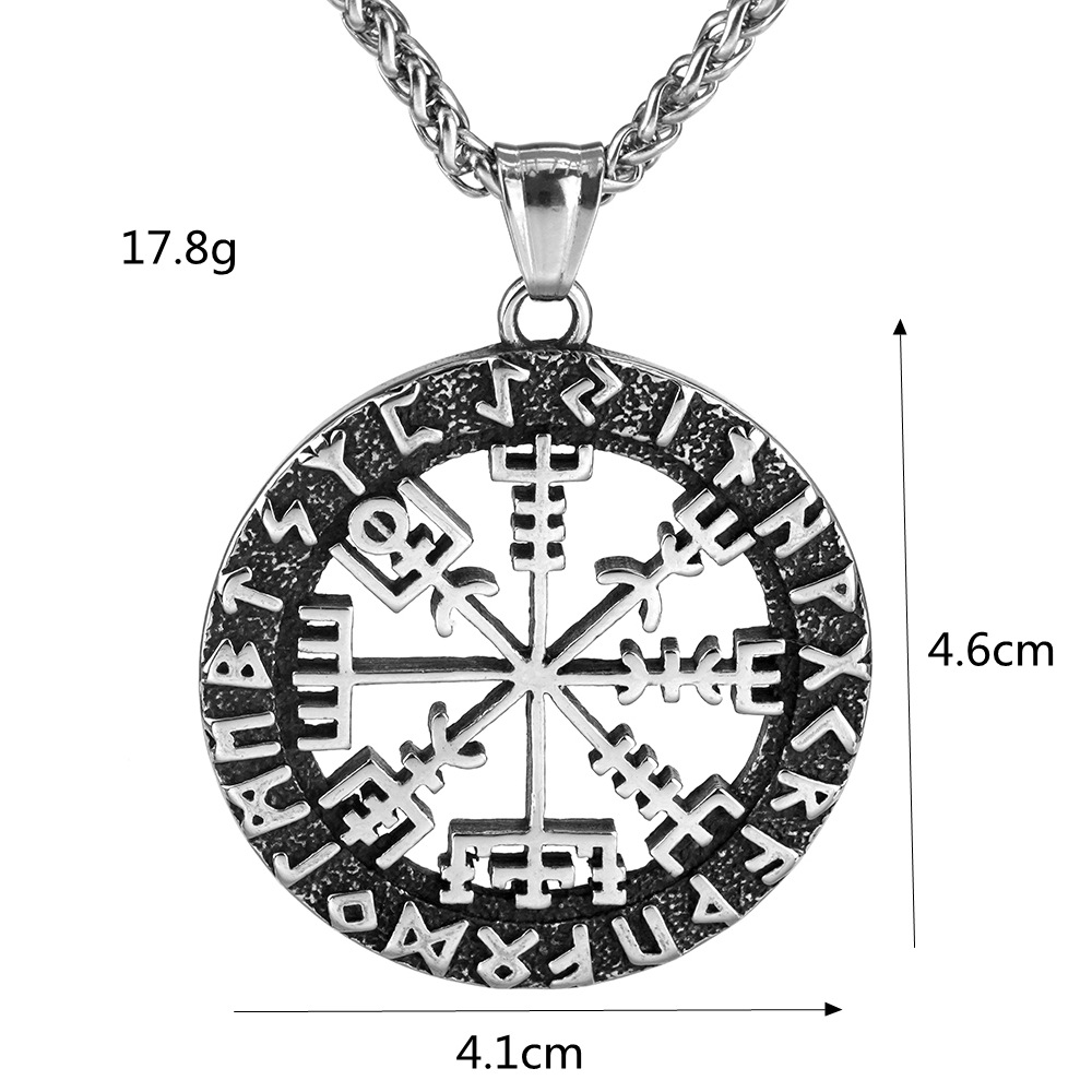 Vintage Compass Pendant 1