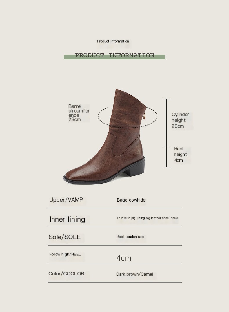Stylish Chunky Heel