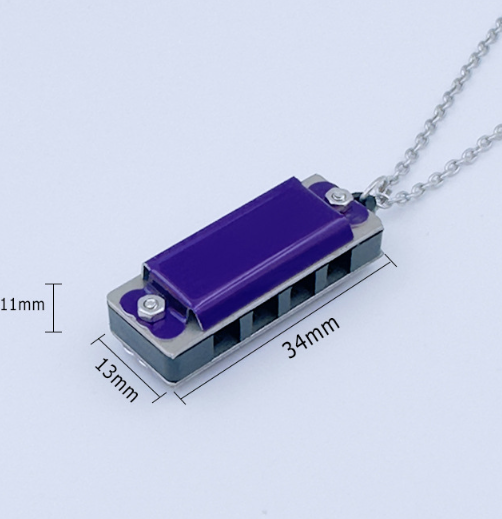 Mini Harmonica Necklace Image 5