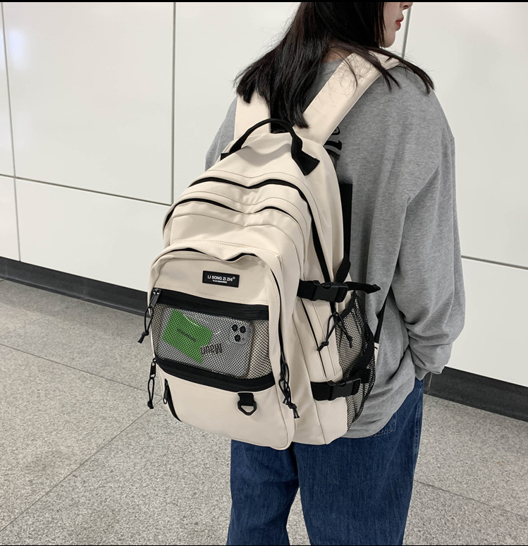 Backpack in red color