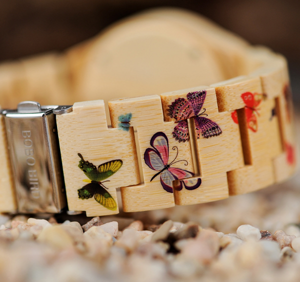 Wooden Quartz Watch Image 3