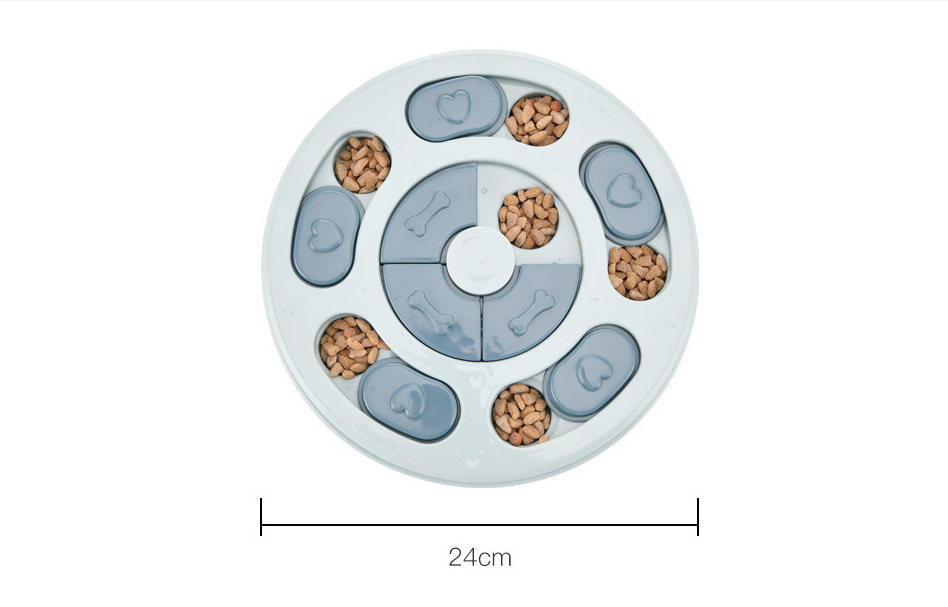 Dog Puzzle Feeding Bowl Image 1